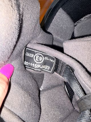 Casco Integral HJC Blanco con Diseño