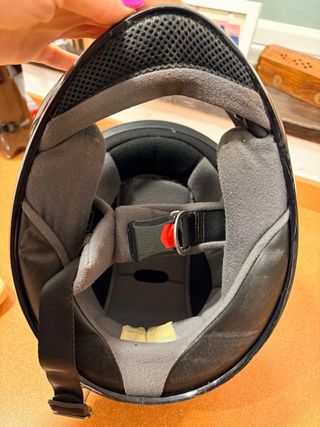 Casco Integral HJC Blanco con Diseño