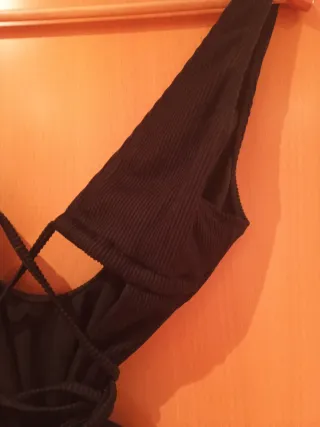 Bañador negro talla S