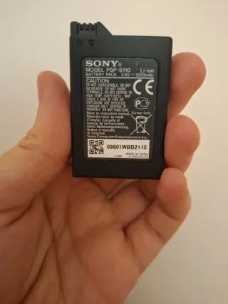 Batería PSP Sony 3.6V 1200mAh