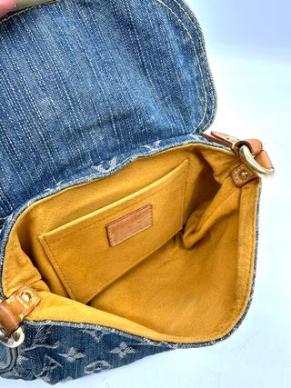 Pochette Louis Vuitton Denim Azul