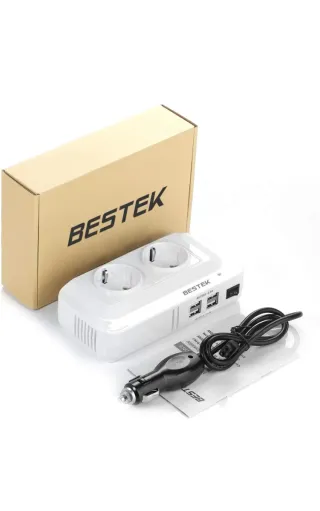 Inversor BESTEK 200W 12V a 220V