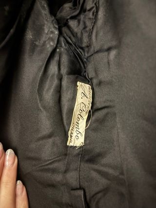 Abrigo de Astracán Genuino autentico