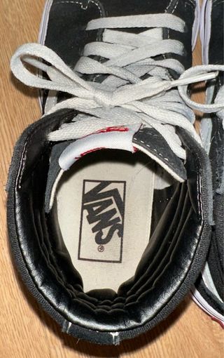 Zapatillas Vans SK8-Hi Negras y Blancas