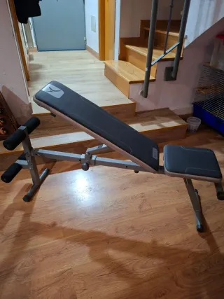 Banco de pesas ajustable