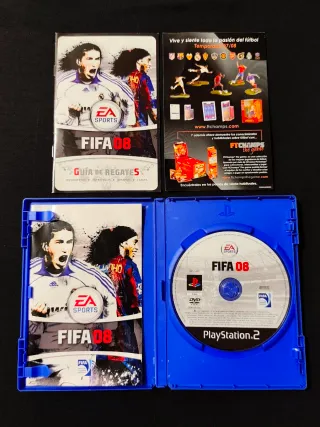 FIFA 08. PlayStation 2.