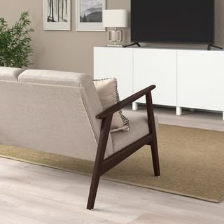 Sofá 3 plazas Ekenäset IKEA beige