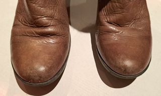 Botas de piel altas marrones