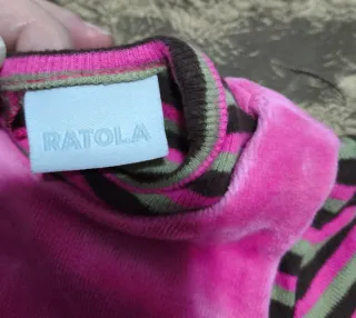 Conjunto mono y vestido 6 meses