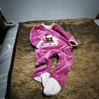 Conjunto mono y vestido 6 meses