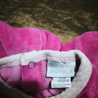 Conjunto mono y vestido 6 meses