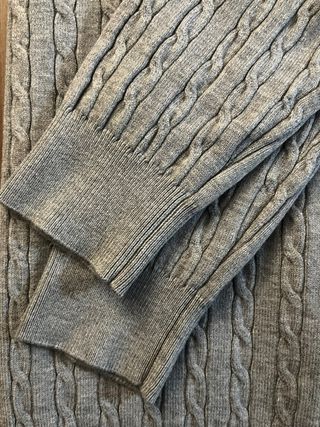 Jersey Polo Ralph Lauren Gris Cable Knit