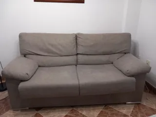Sofá de 2 plazas gris