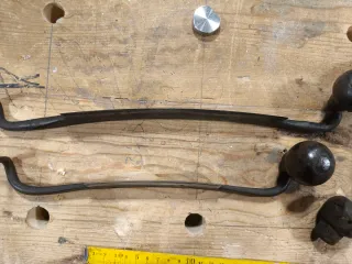 2 Bastrenes antiguos de carpintero