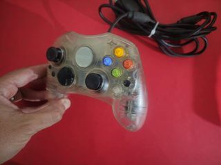 Mando Xbox Classic Crystal Transparente