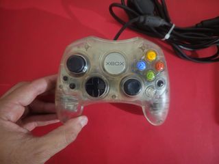 Mando Xbox Classic Crystal Transparente