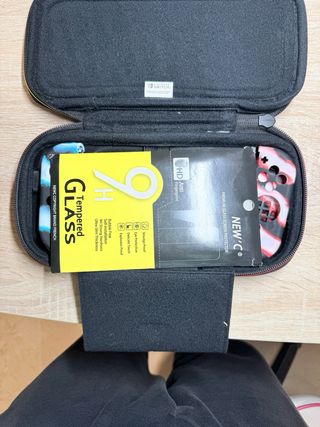 Funda Nintendo Switch Super Mario y accesorios