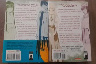 Pack de mangas en inglés