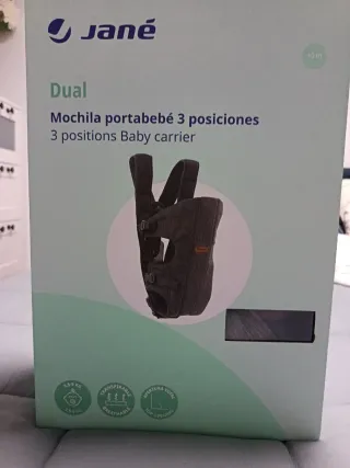Mochila portabebés Jané Dual 3 posiciones