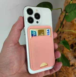 1pz Porta Carte Portafoglio In Pelle Sintetica