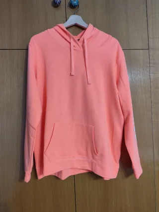 Sudadera con capucha naranja
