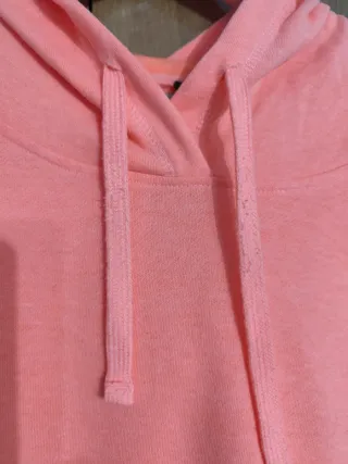 Sudadera con capucha naranja