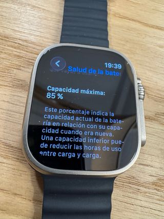 Apple Watch Ultra 1 Negro/Plateado