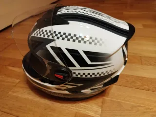 Casco Moto Integral SHIRO SH821 Blanc/negre T: XXS