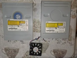 Reproductor DVD LG + Compact disc + Ventilador PC