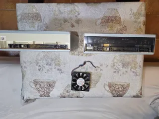 Reproductor DVD LG + Compact disc + Ventilador PC