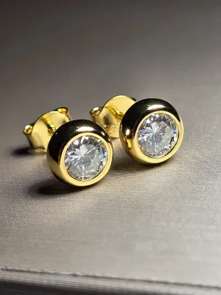 Orecchini Diamante Moissanite 1ct