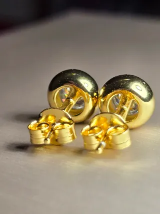 Orecchini Diamante Moissanite 1ct