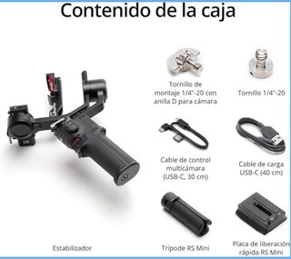 DJI RS 3 Mini Estabilizador 3 Ejes