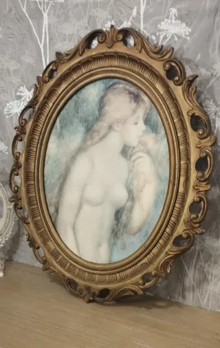 Marco/Cuadro Ovalado Vintage