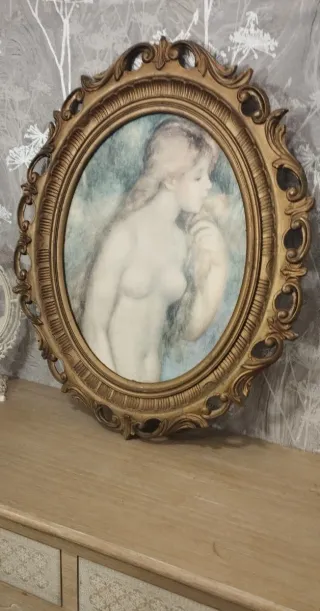 Marco/Cuadro Ovalado Vintage