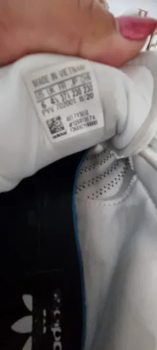 Zapatillas Adidas Mujer Blancas Multicolor