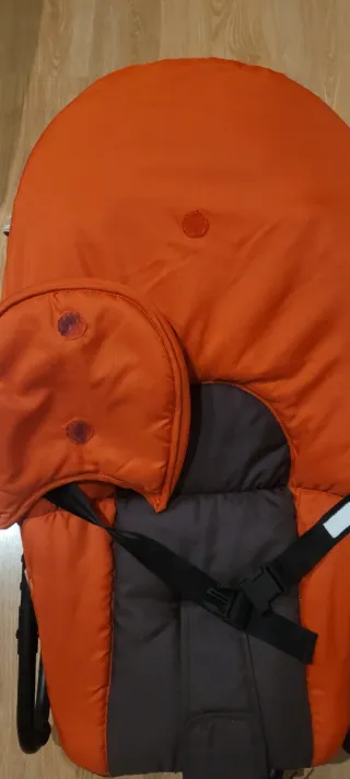 Amaca de bebé naranja