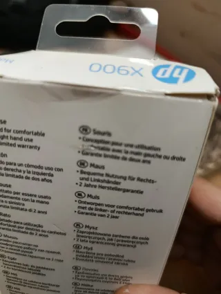 Ratón HP X900 Negro