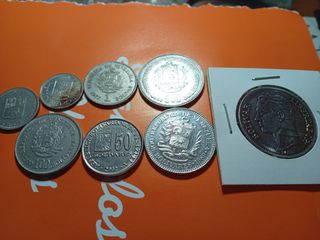 Monedas de Venezuela 8 monedas