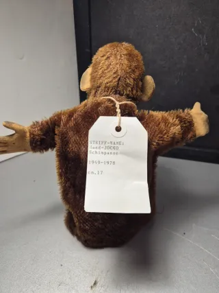 Marioneta Steiff Chimpancé hand Jocko Antigua