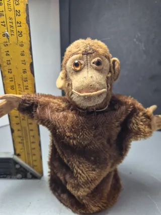 Marioneta Steiff Chimpancé hand Jocko Antigua
