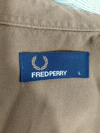 Camisa Fred Perry Verde Oliva Talla L