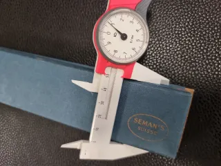 Scatola Orologio Seamans Blu Oro