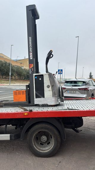 Tranporte coches motos camiones maquinaria obras