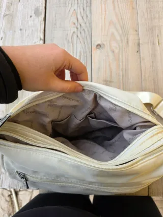 Borsa a tracolla Enrico Coveri panna