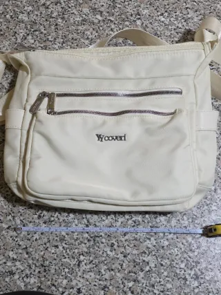 Borsa a tracolla Enrico Coveri panna