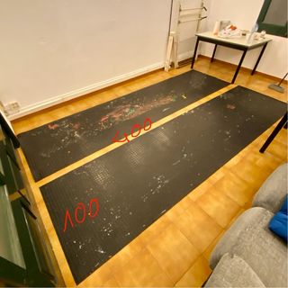 Suelo de taller de goma (2 unidades)