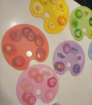 Juego de mesa Bingo Color Janod