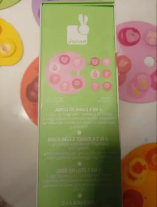 Juego de mesa Bingo Color Janod