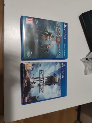 Juegos PS4: God of War y Star Wars Battlefront